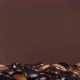 Falling Down Bean Beans on a Brown Background - VideoHive Item for Sale