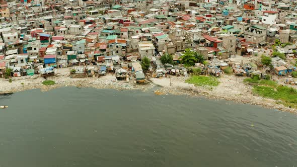 Slums and Poor District of the City of Manila