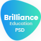 Brilliance | LMS Education PSD Template - ThemeForest Item for Sale