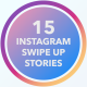 Instagram Swipe Up Stories | MOGRT - VideoHive Item for Sale