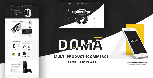 Dama - Multi Store Responsive HTML Template