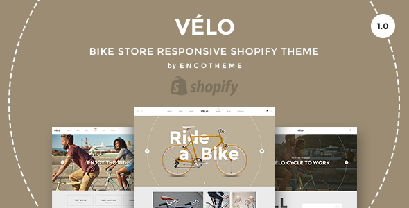 Velo - Bike Store Responsive Shopify Theme