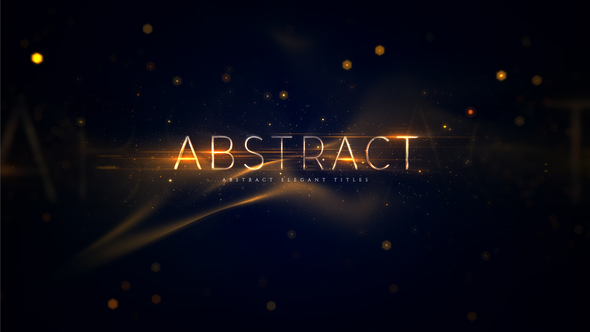 Abstract Elegant Titles alt