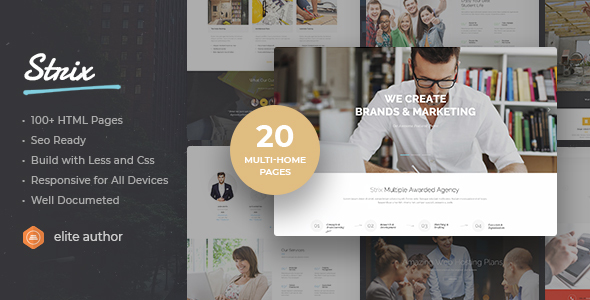 Strix - Multipurpose HTML5 Template