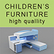 High quality children's furniture - 3DOcean Item for Sale