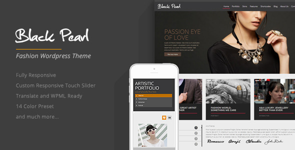 Black Pearl - responsywny motyw WordPress dla mody