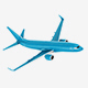737 Jet Airliner Mockup - Passenger & Cargo - GraphicRiver Item for Sale