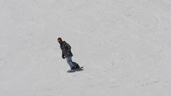 Playing Snowboard