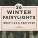 36 Winter Fairy Lights Gold Graphics - GraphicRiver Item for Sale