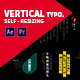 Vertical Typo Titles - VideoHive Item for Sale
