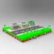 Low Poly Buildings - 3DOcean Item for Sale