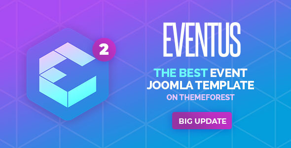 Eventus - responsywny szablon Joomla wydarzenia