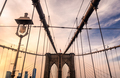 Sunset over Brooklyn Bridge - PhotoDune Item for Sale