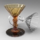 Twenty Star Martini Glass - 3DOcean Item for Sale