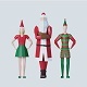 Santa and Helpers - 3DOcean Item for Sale