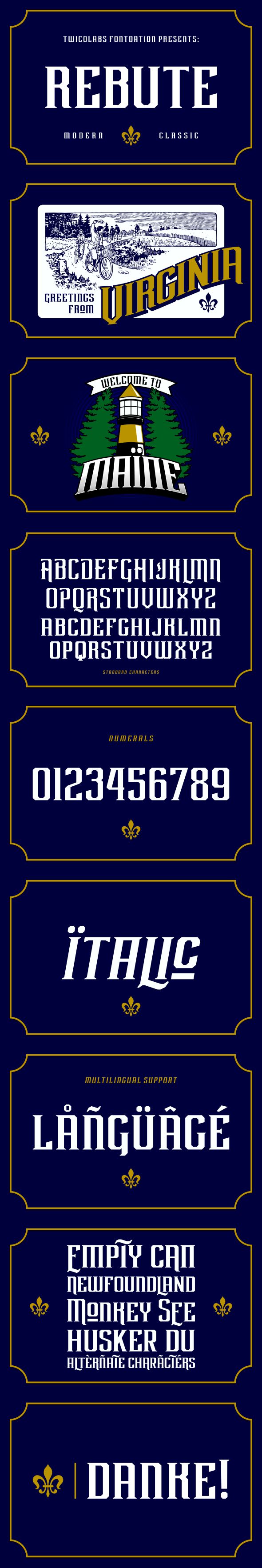 Download Vintage Condensed Serif Fonts From Graphicriver SVG Cut Files