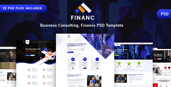 Finano - Business & Consulting PSD