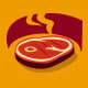 Steak Grill Logo - GraphicRiver Item for Sale