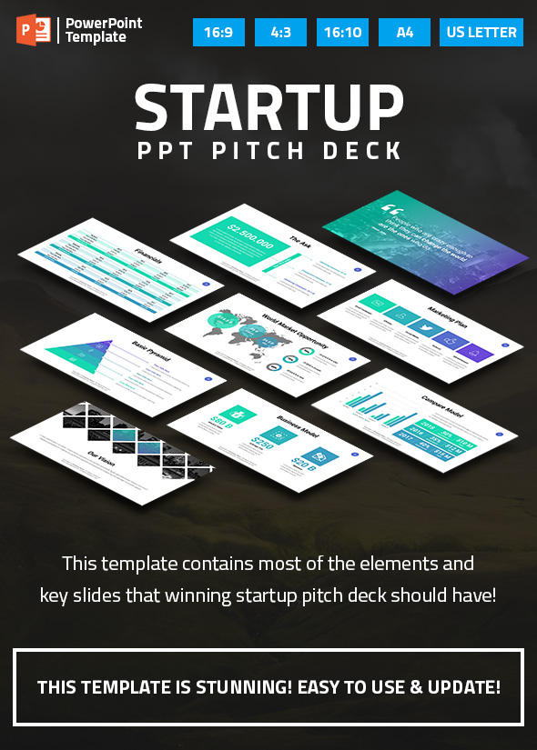 Startup Business PPT Pitch Deck