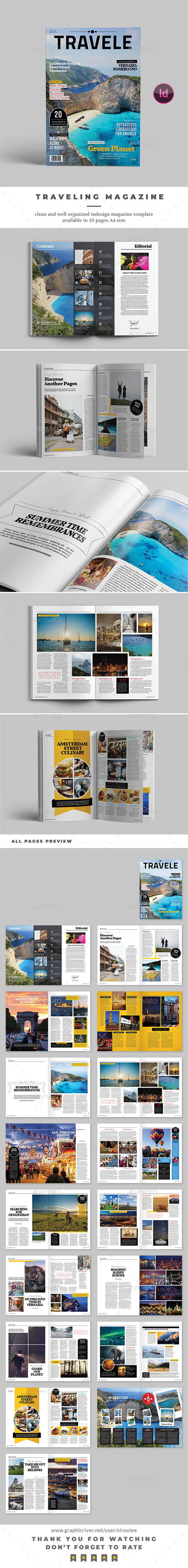 Graphicriver Travel Magazine 17651562 Download Free