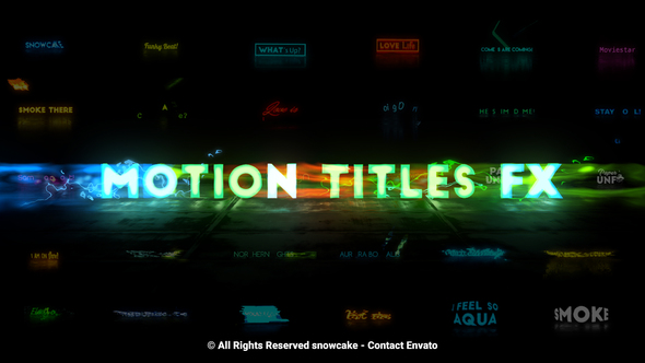 Motion Titles FX alt