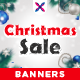 Christmas Sale Web Banner Set - GraphicRiver Item for Sale