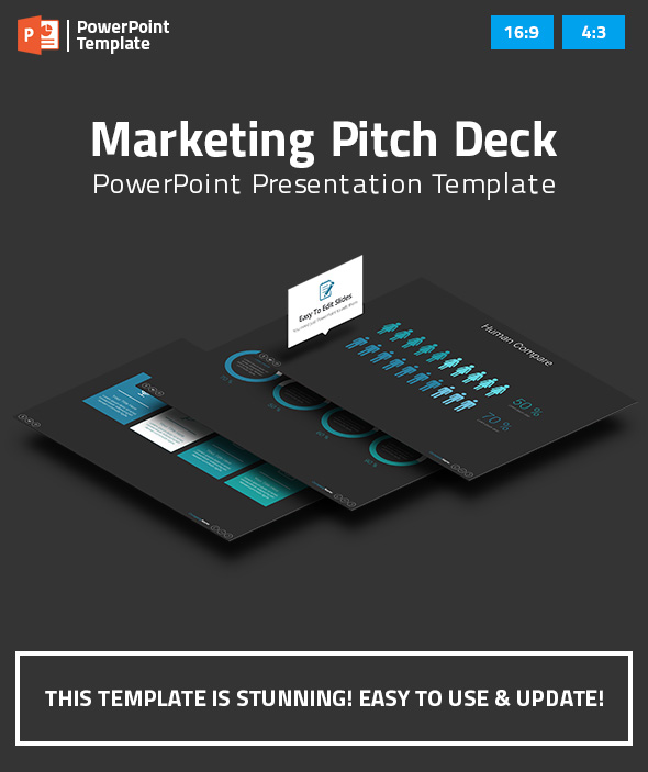 Marketing Pitch Deck PowerPoint Presentation Template