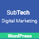 SubTech - Creative Portfolio & Digital Marketing Agency WordPress Theme
