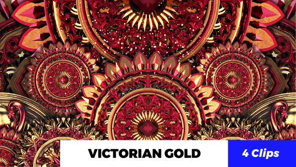 Victorian Gold Loops