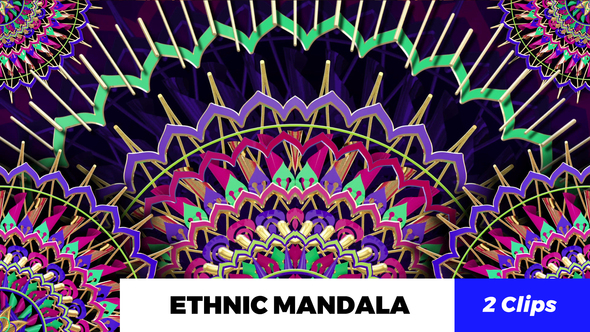 Ethnic Mandala Loops