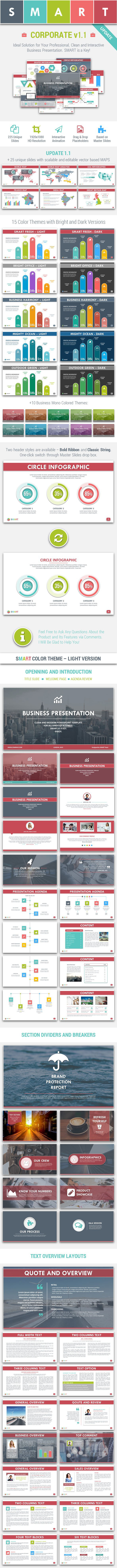 CORPORATE - Business Focused PowerPoint Template