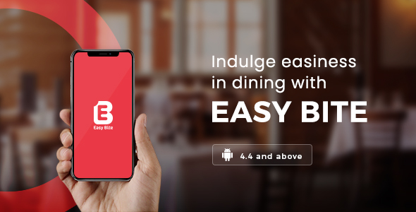 EasyBite | Restaurant Booking App | Android Template