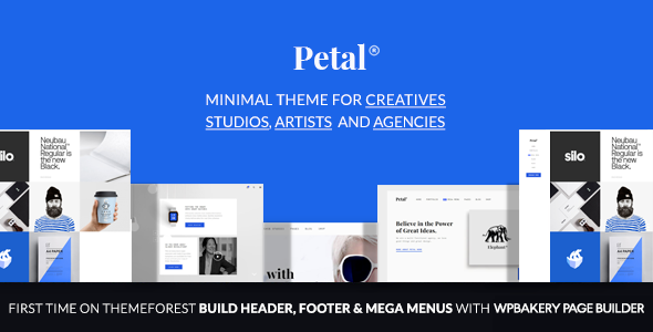 Petal – Creative Portfolio for Freelancer and Agency
