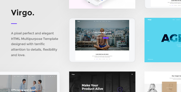 Virgo. - Multipurpose HTML Template