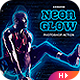 Neon Glow Photoshop Action - Animated - GraphicRiver Item for Sale