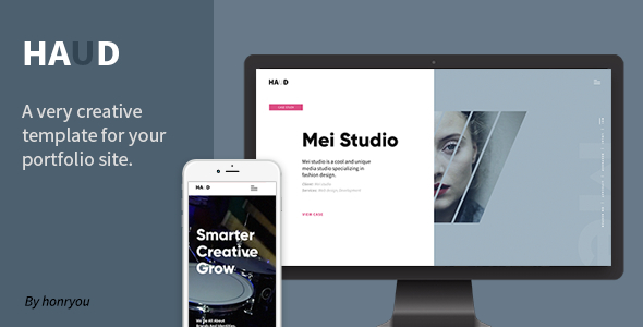 Haud - Creative Portfolio Template