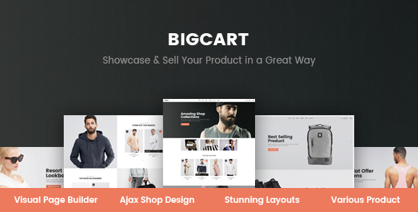 Bigcart - czysty, nowoczesny motyw WordPress dla WooCommerce