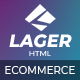 Lager - eCommerce HTML Template - ThemeForest Item for Sale