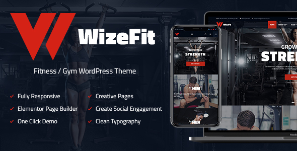 WizeFit - Fitness and Gym