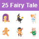 Fairy Tale II Color Vector Icons - GraphicRiver Item for Sale