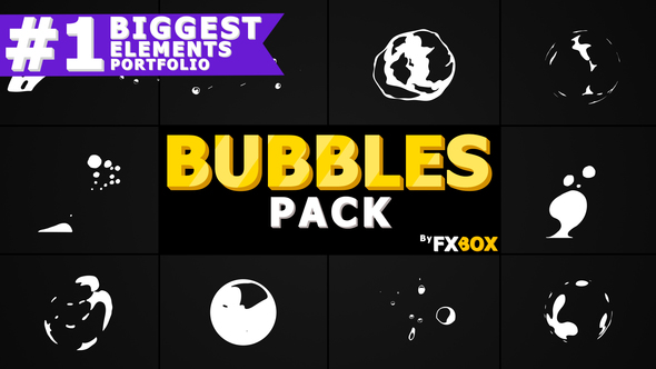 Flash FX BUBBLE Elements | Motion Graphics Pack alt
