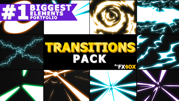 Handy Electric Transitions | Motion Graphics Pack alt