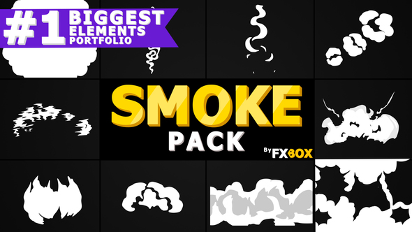 Smoke Elements And Transitions Pack | Motion Graphics Pack