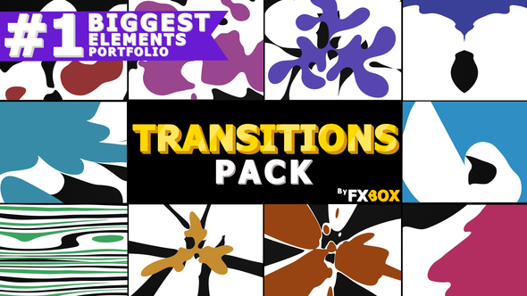 Dynamic Splash Transitions | Motion Graphics Pack alt