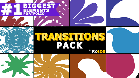 Hand Drawn Transitions | Motion Graphics Pack