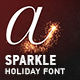 Sparkle — Holiday Font - VideoHive Item for Sale