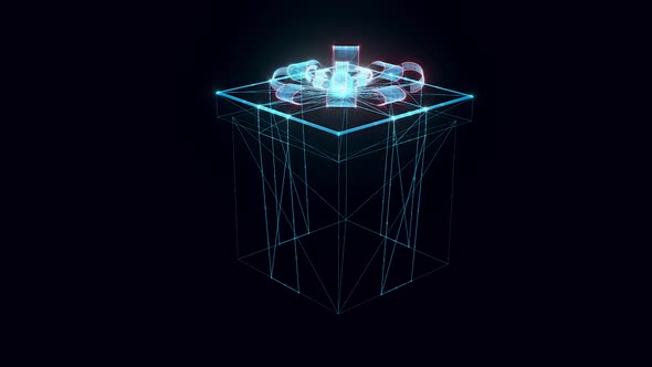 Gift Hologram Rotating Hd alt