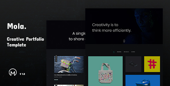 Mola - Creative Minimal Portfolio Template