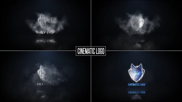 Cinematic logo reveal