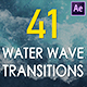 Realistic Water Wave Transitions Pack - VideoHive Item for Sale